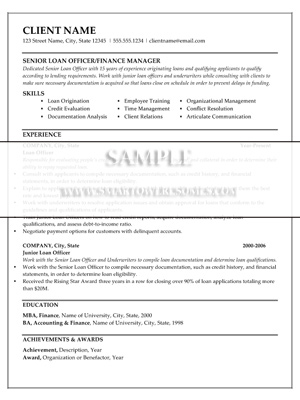 Corporate Resume Format
