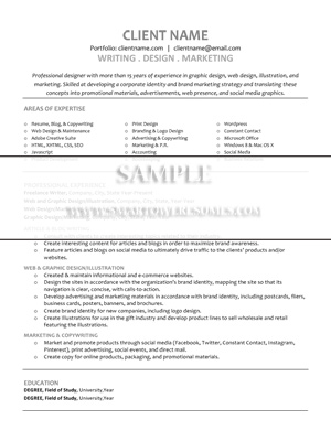 Creative Resume Format