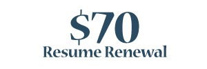 $70 Resume Update